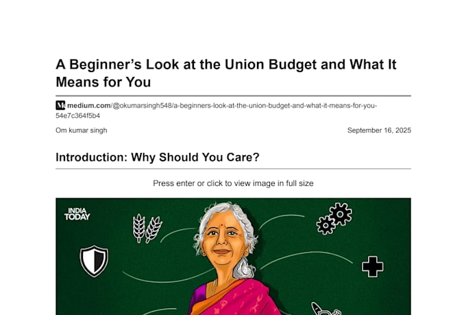 researched finance articles and accounting blogs